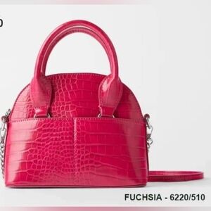 🌸Host Pick🌸Zara Fuschia Compact Crossbody/HandBag